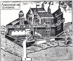  A drawing of the Quebec Settlement