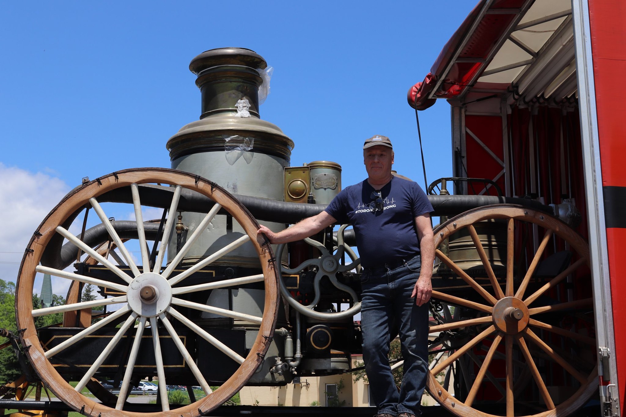 1866 Amoskeag Steam Pumper #202.